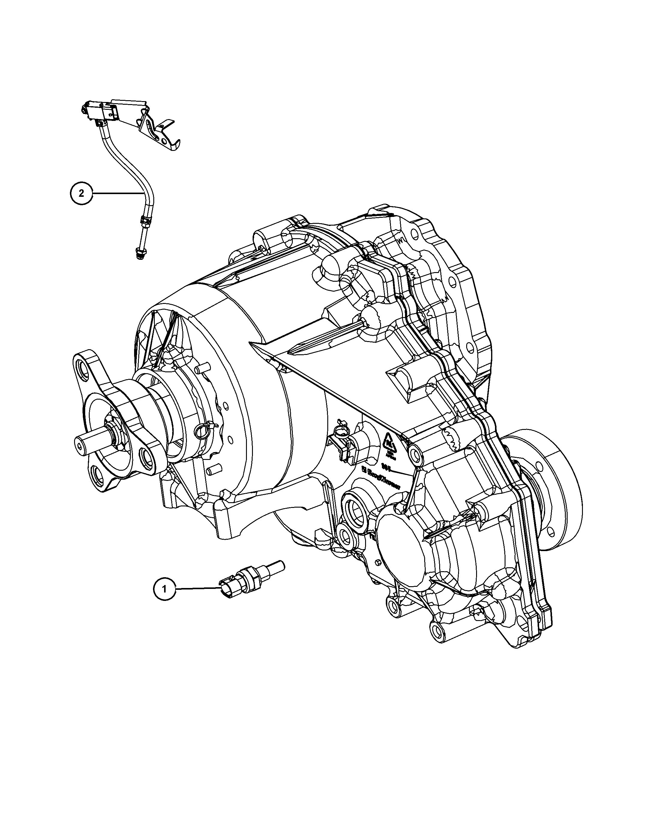 Jeep 68055 357AA - Sensore, Temperatura refrigerante www.autoricambit.com