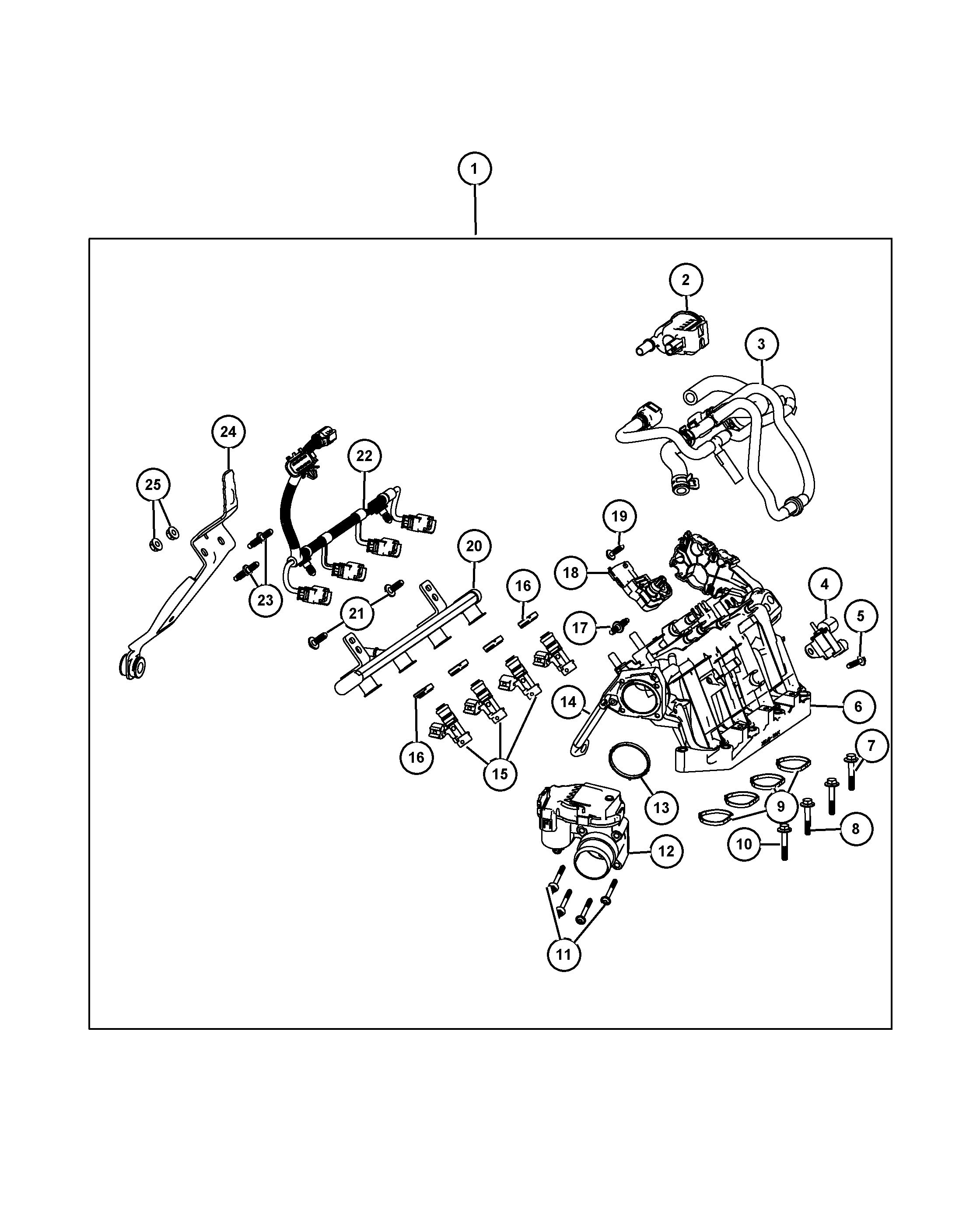 Jeep 4627 187AA - Sensor MAP, pressione del collettore di aspirazione www.autoricambit.com