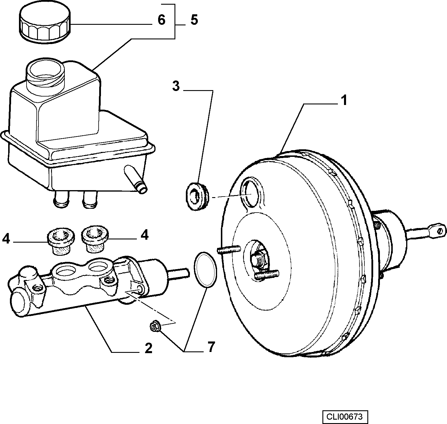 FIAT 9949543 - Cilindro maestro del freno www.autoricambit.com