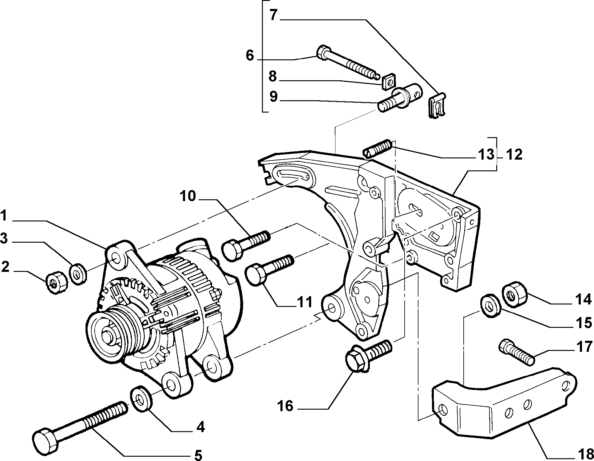 FIAT 46430527 - Alternatore www.autoricambit.com