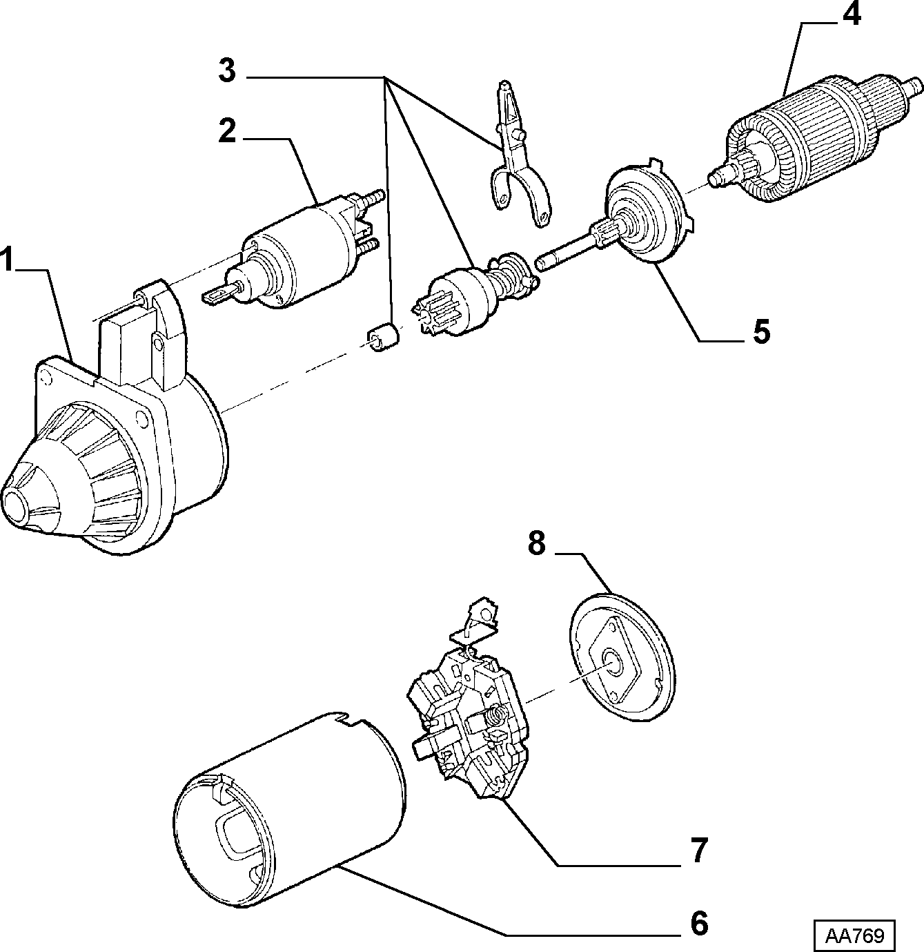 FIAT 9947826 - Supporto, Spazzole in carbone www.autoricambit.com