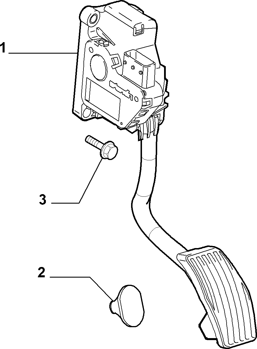 Alfa Romeo 55702020 - Kit pedale acceleratore www.autoricambit.com