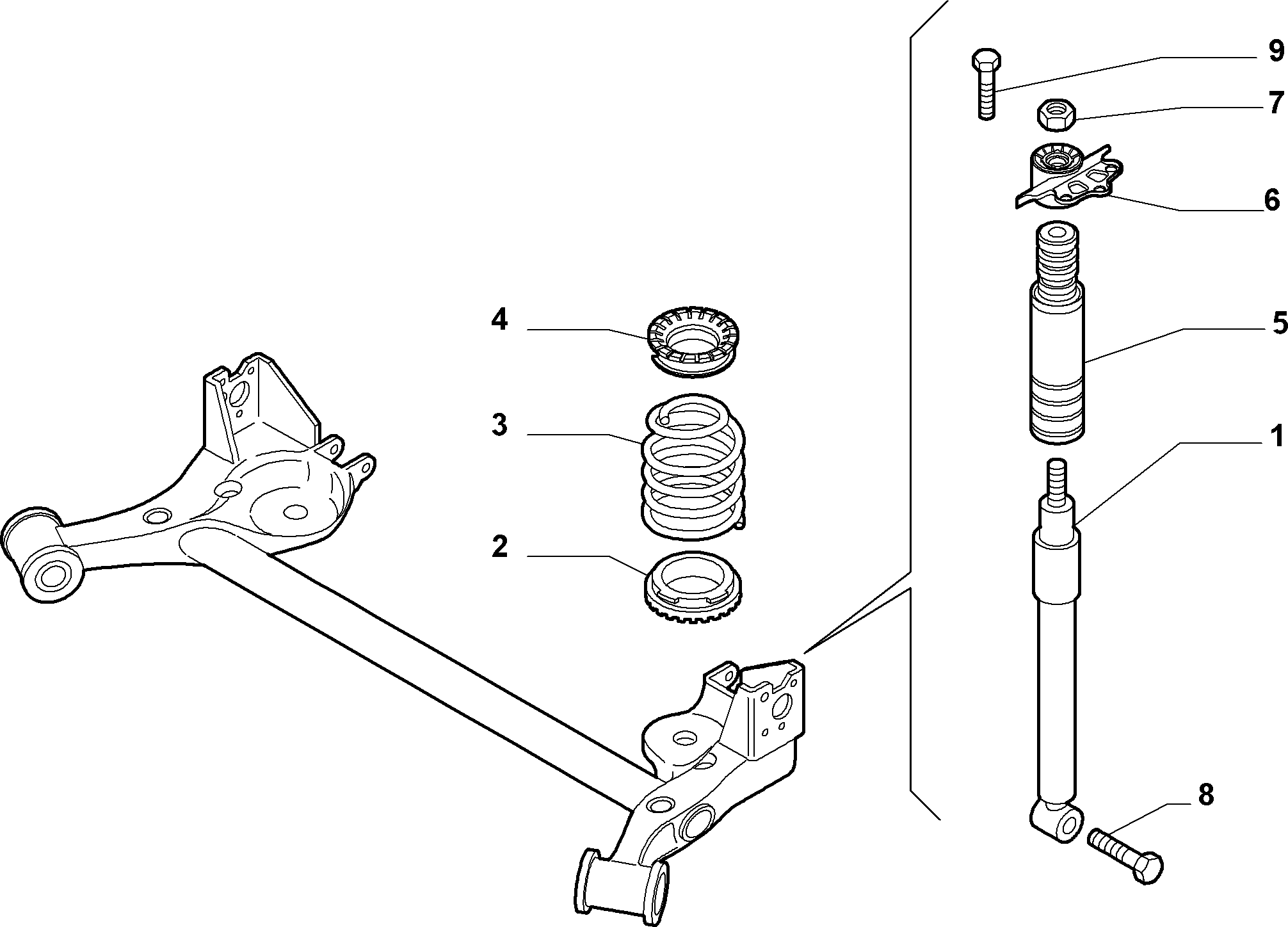 FIAT 55701429 - Kit parapolvere, Ammortizzatore www.autoricambit.com