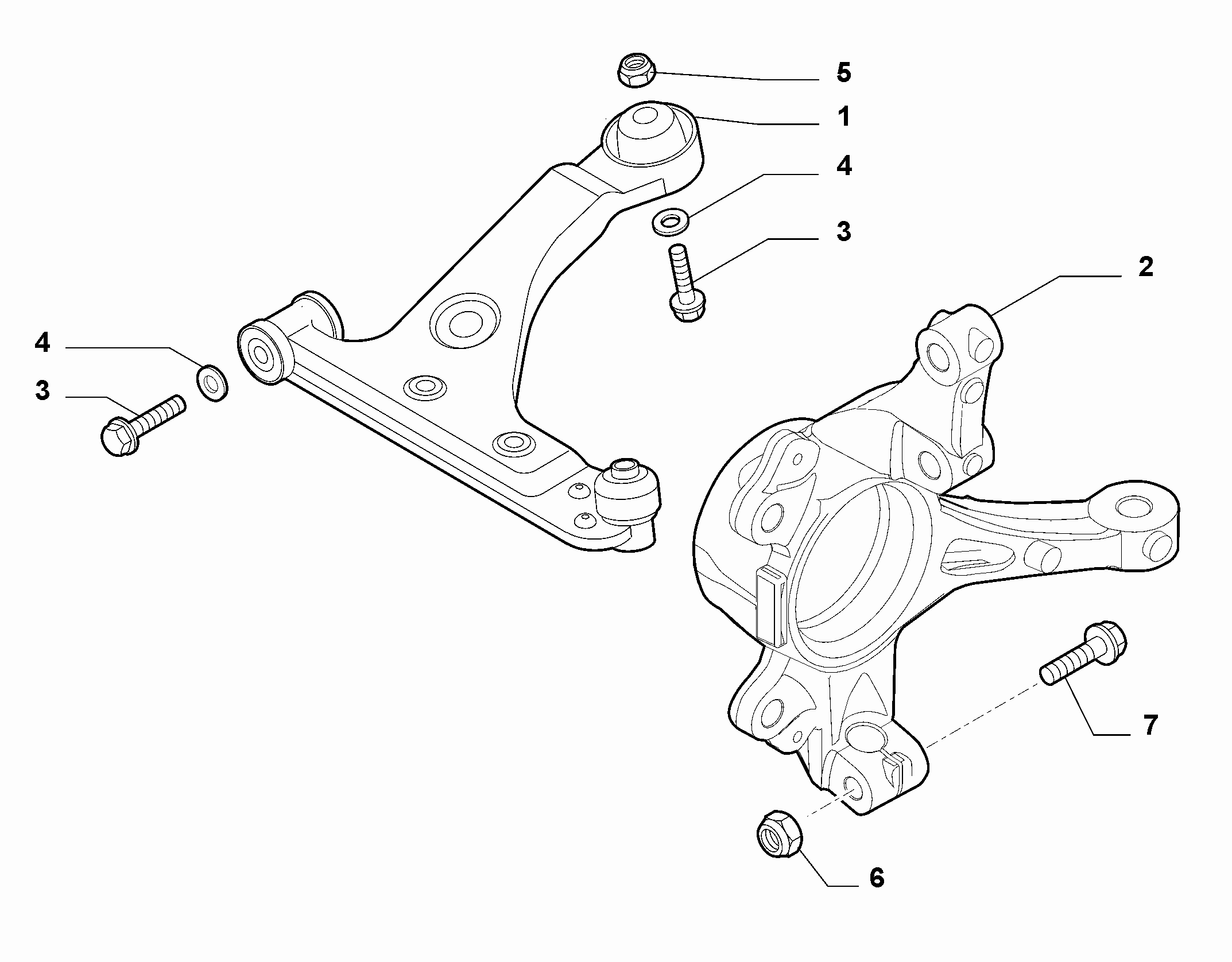 FIAT 51906112 - Giunto di supporto / guida www.autoricambit.com