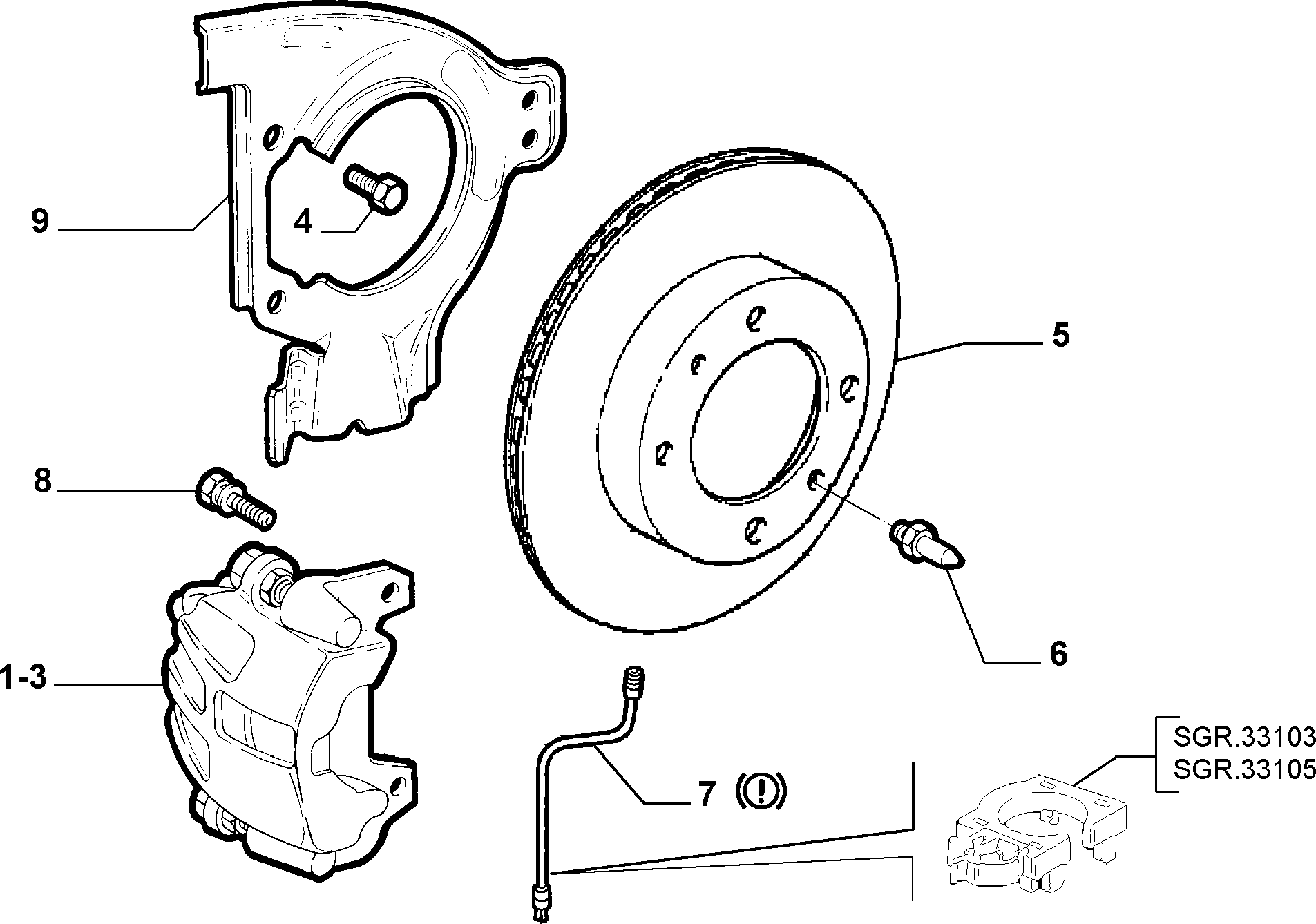 FIAT 71738145 - Discofreno www.autoricambit.com