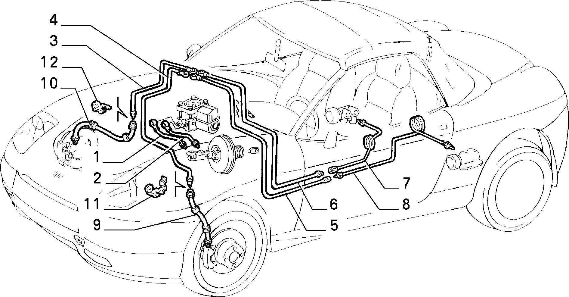 FIAT 71736922 - Flessibile del freno www.autoricambit.com