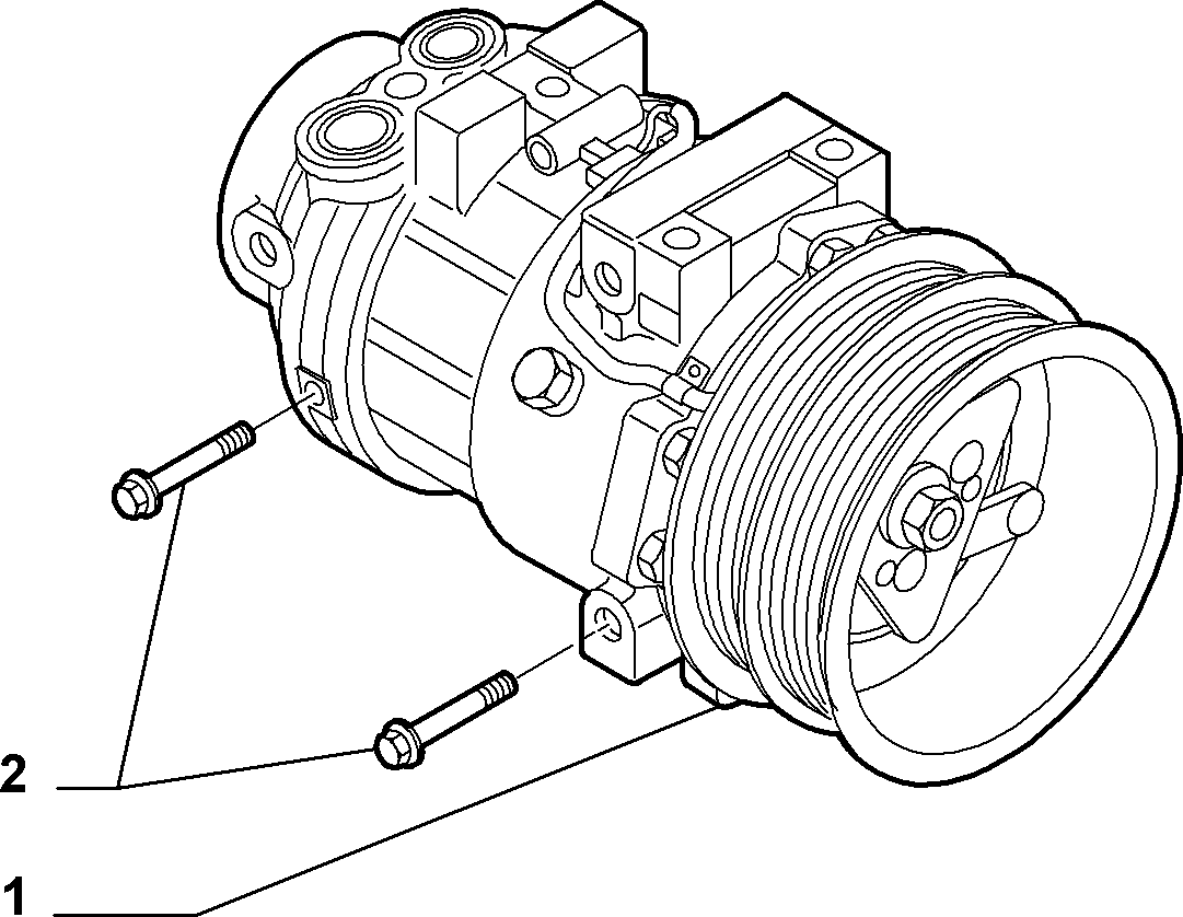 Alfa Romeo 73502805 - Compressore, Climatizzatore www.autoricambit.com