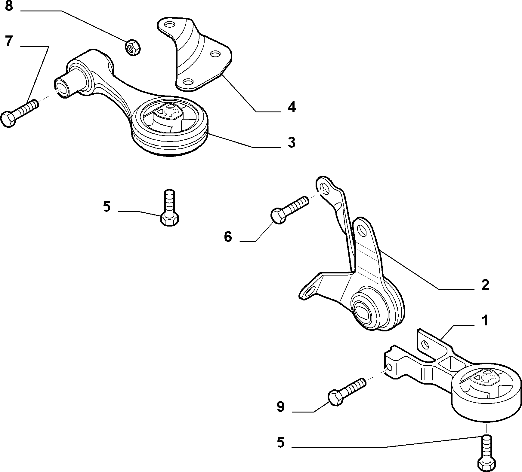 Abarth 811900442 - Kit riparazione, Sospensione ruota www.autoricambit.com