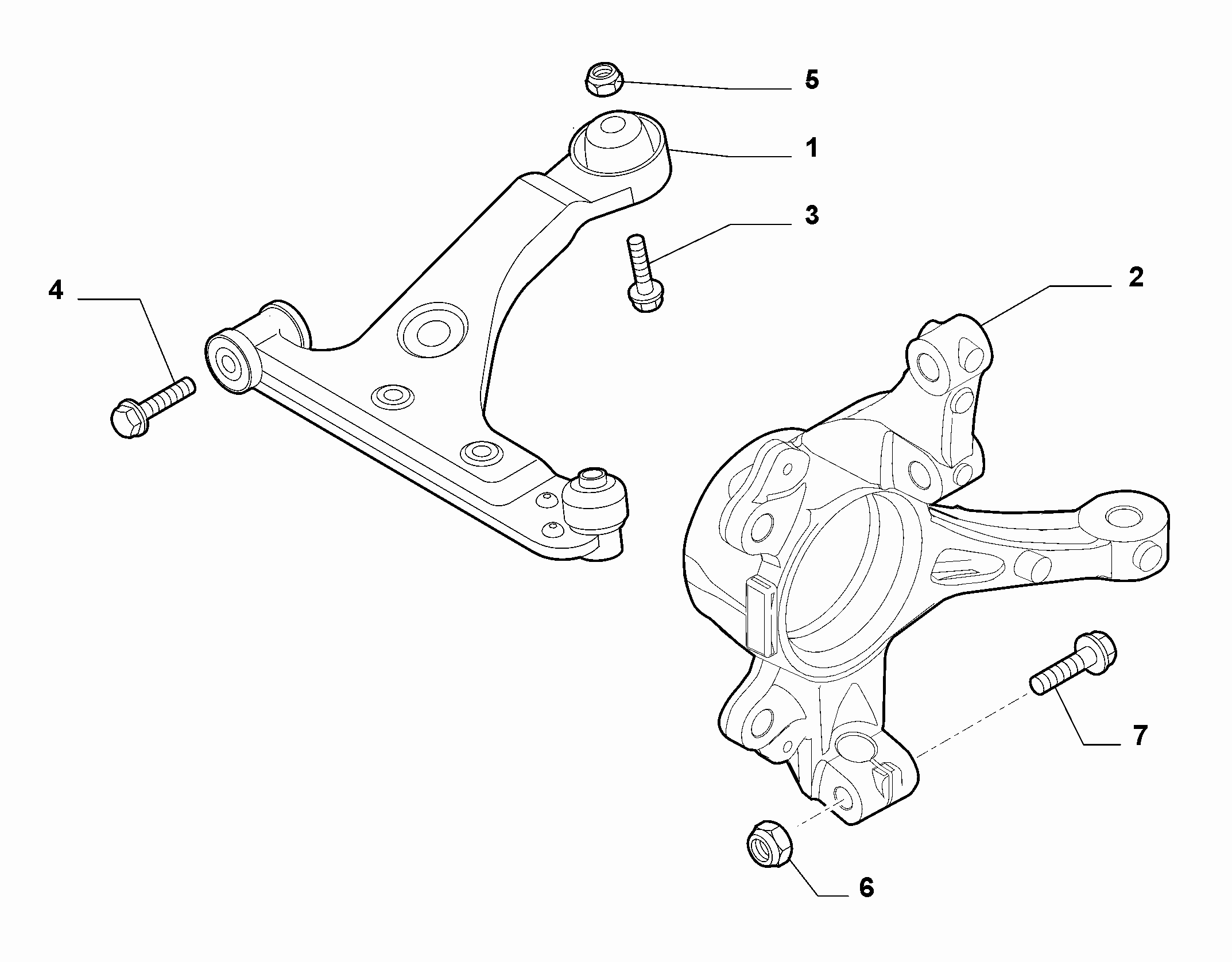 Lancia 51895366 - Supporto, Supporto braccio oscillante www.autoricambit.com