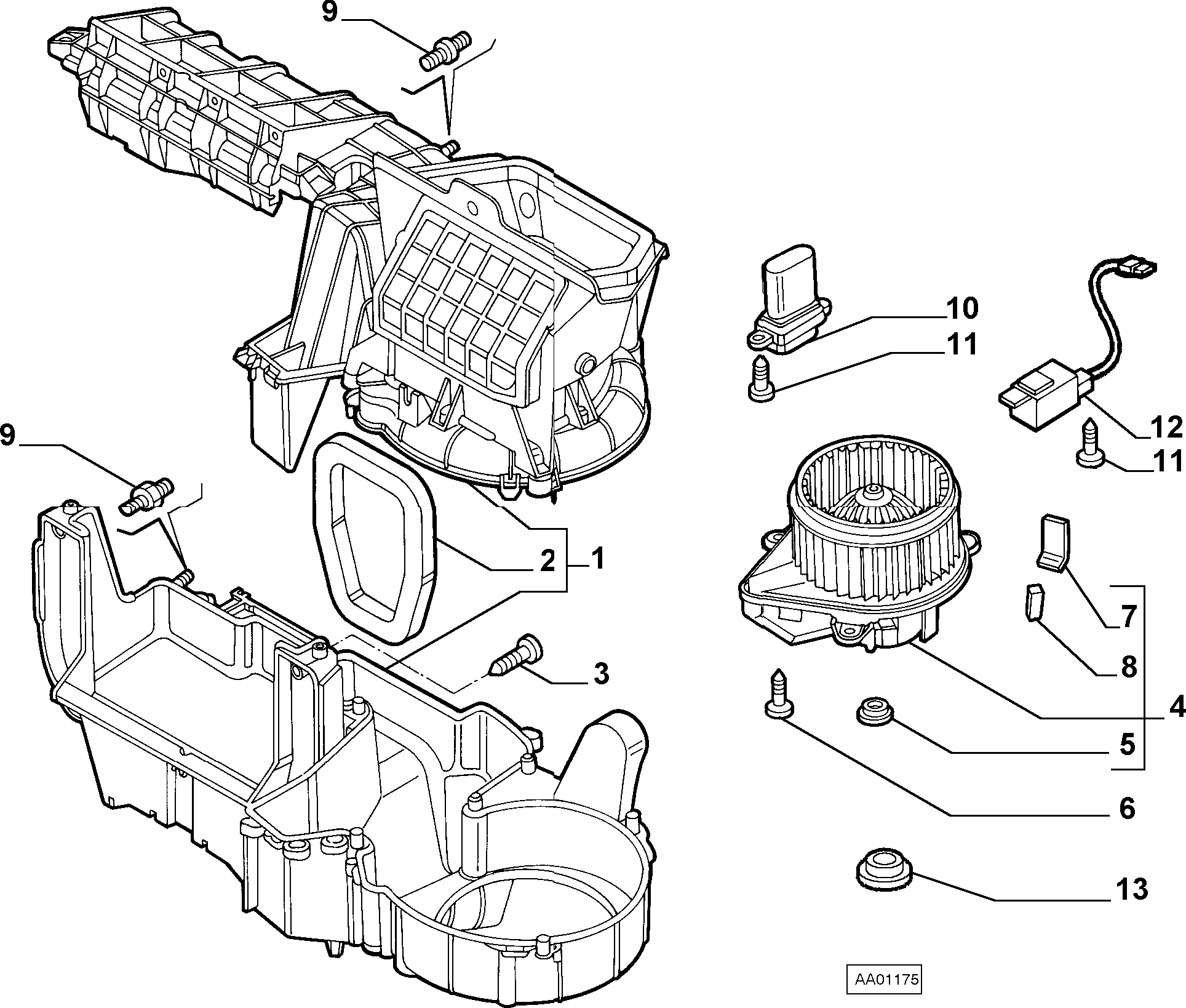 FIAT 77364715 - Resistenza, Ventilatore abitacolo www.autoricambit.com