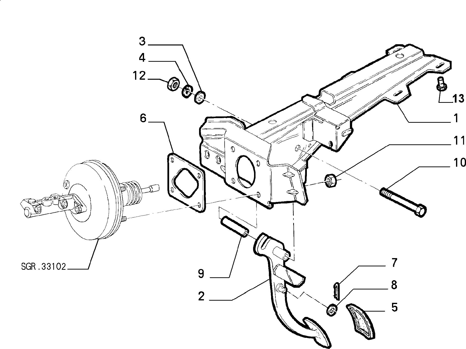 FIAT 18752324 - Bullone/Vite www.autoricambit.com