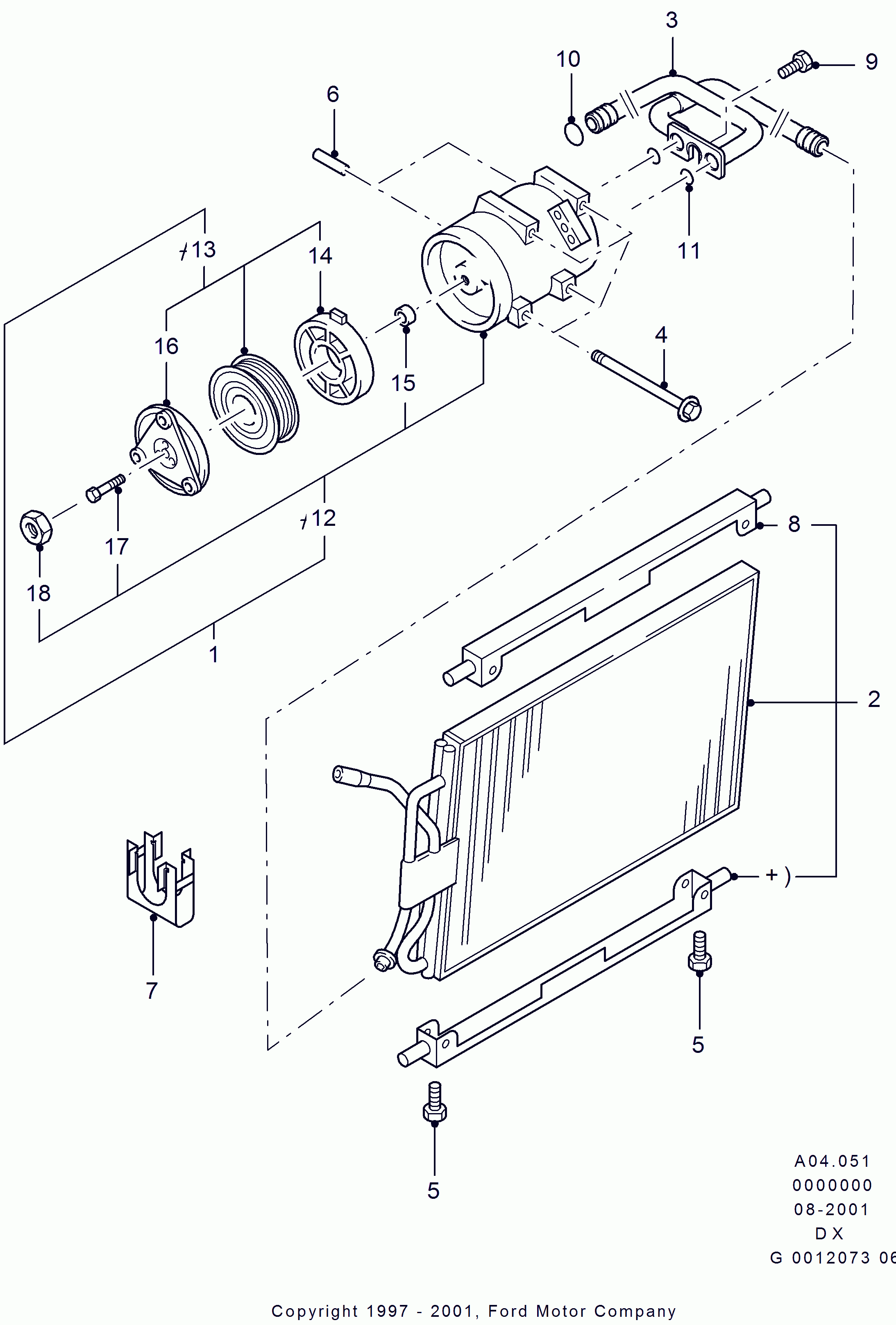 FORD 4764809 - Compressore, Climatizzatore www.autoricambit.com