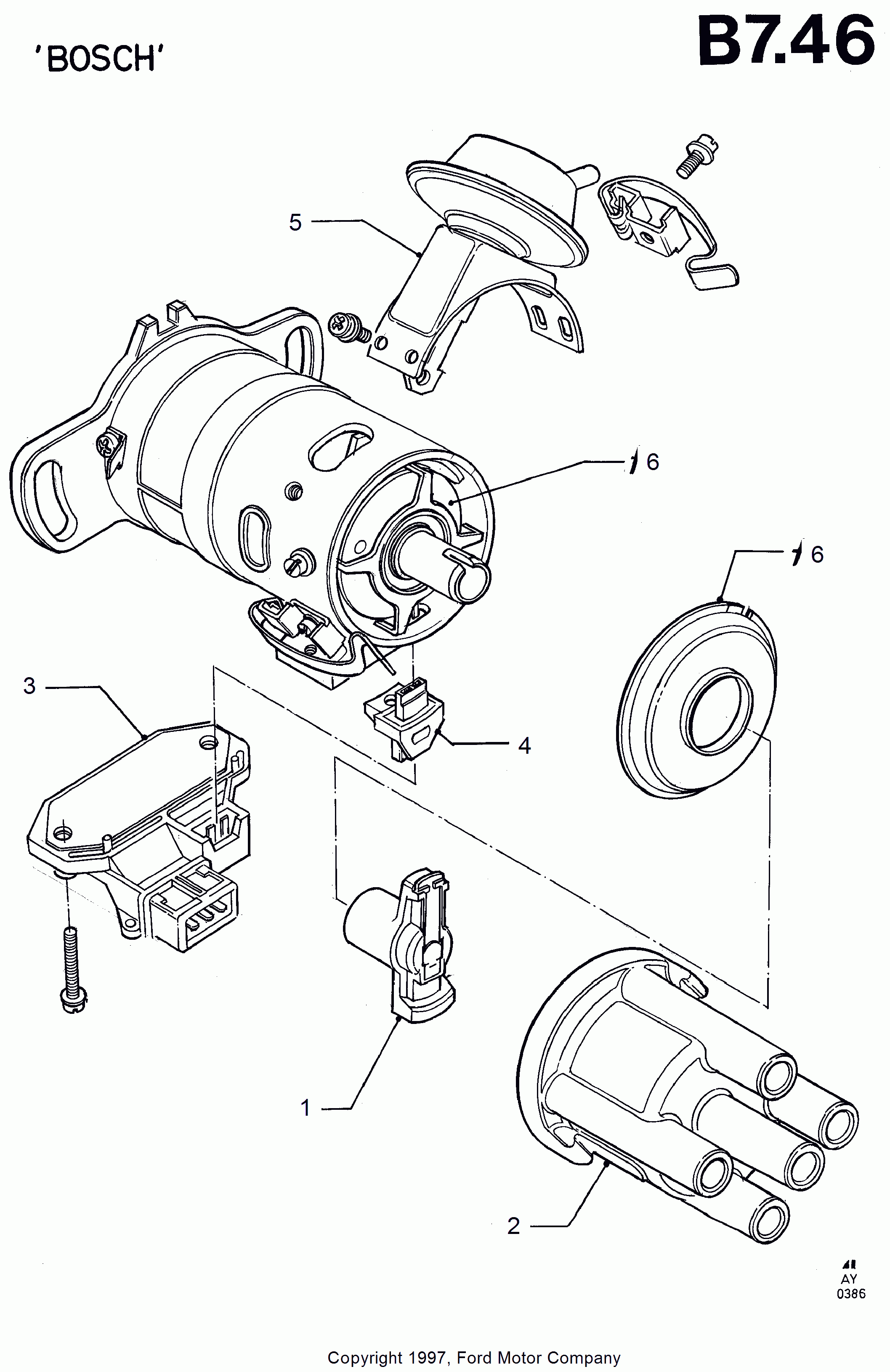 FORD 6153452 - Centralina controllo, Impianto d'accensione www.autoricambit.com