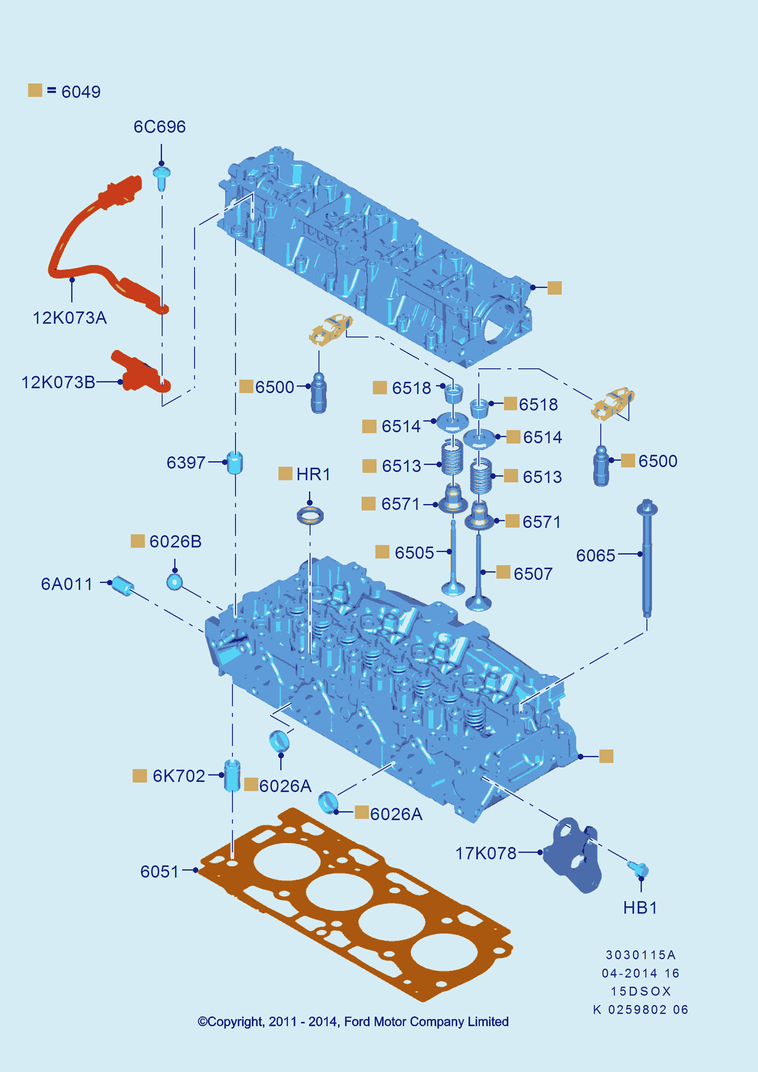 FORD 1685774 - Generatore di impulsi, Albero a gomiti www.autoricambit.com