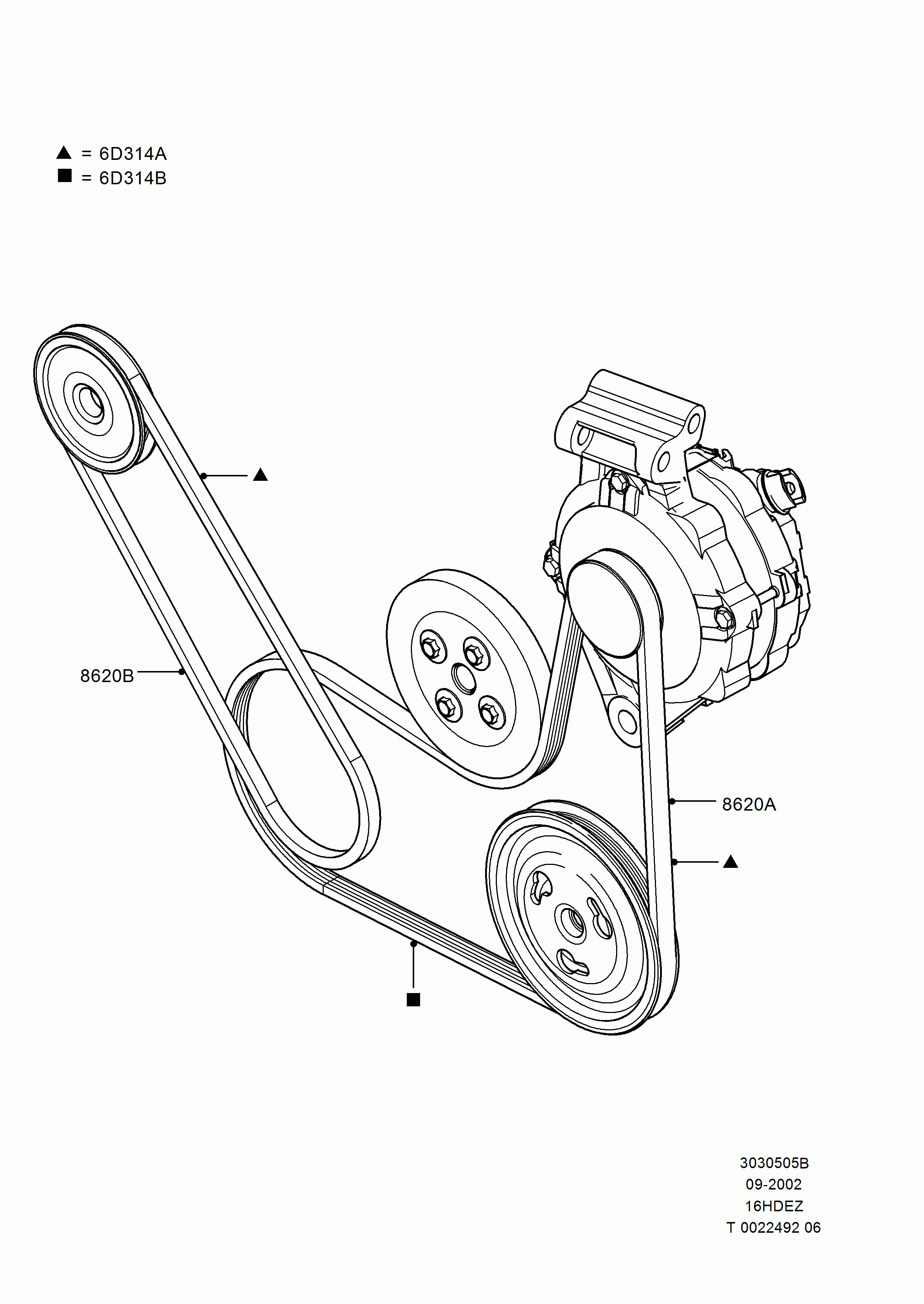 FORD 1843766 - Cinghia Poly-V www.autoricambit.com