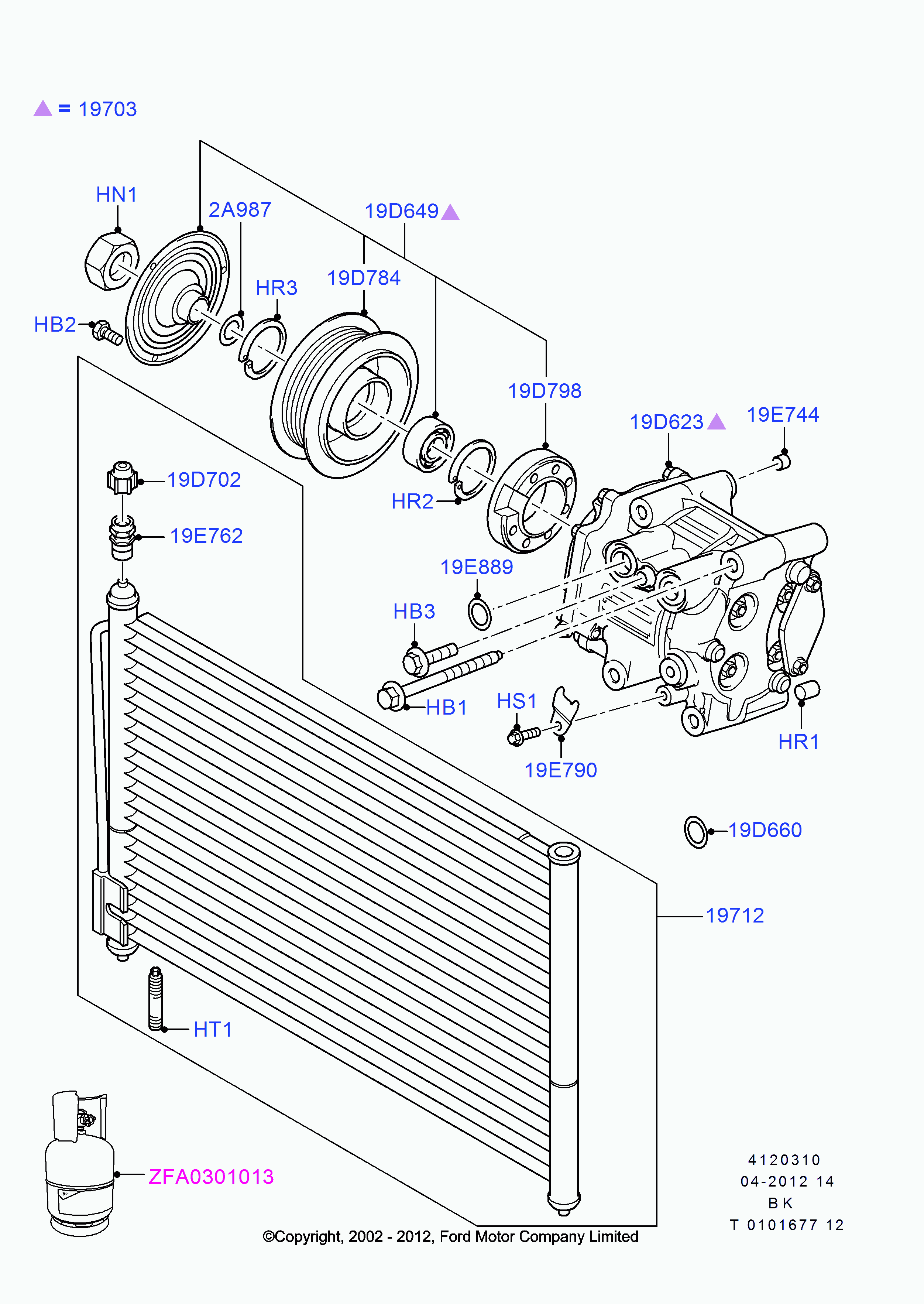 OM 4588121 - Compressor Assy www.autoricambit.com