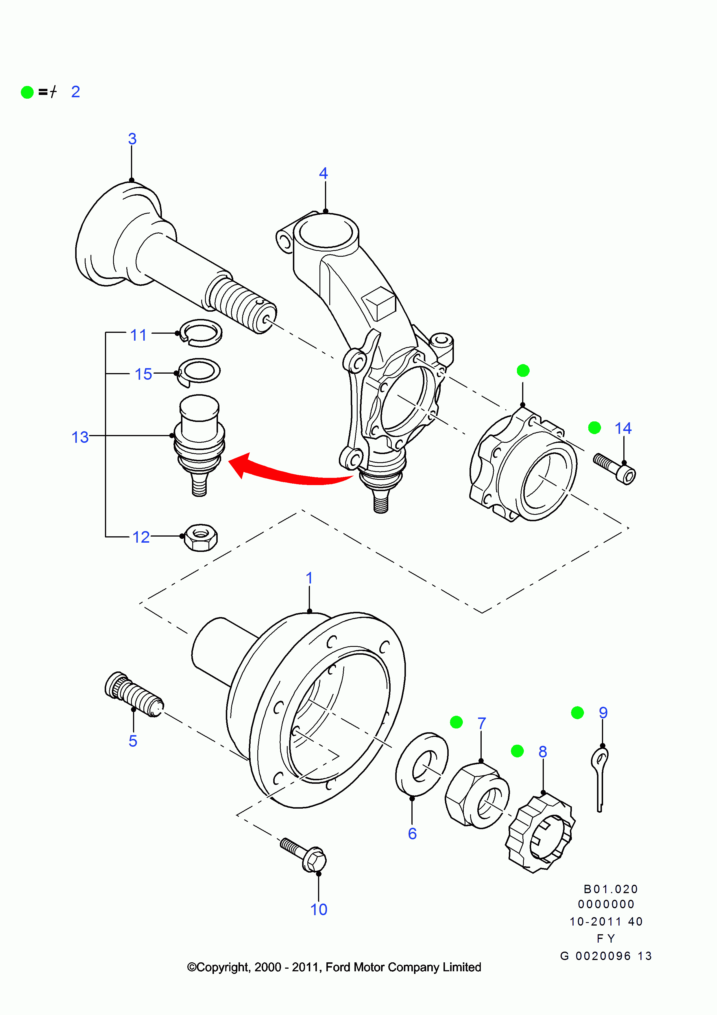 FORD 1479052 - Bullone/Vite www.autoricambit.com