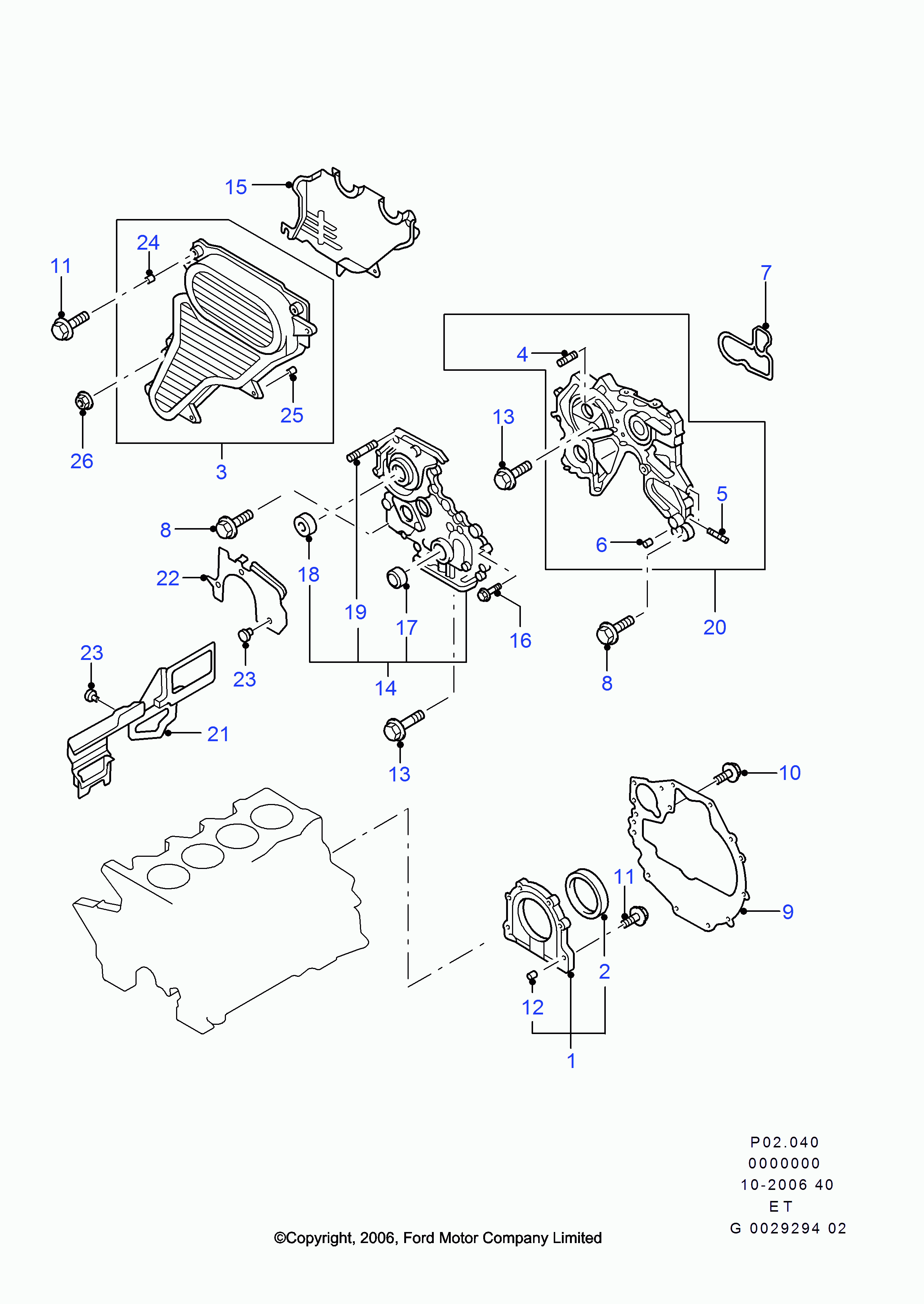 Opel 4416822 - Faro principale www.autoricambit.com