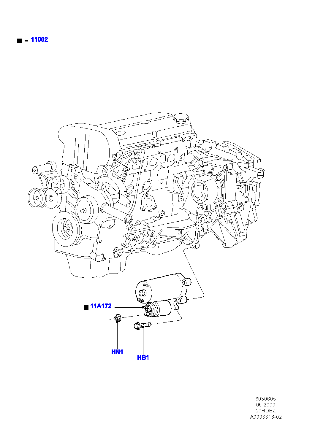 FORD 1 057 654 - Motorino d'avviamento www.autoricambit.com