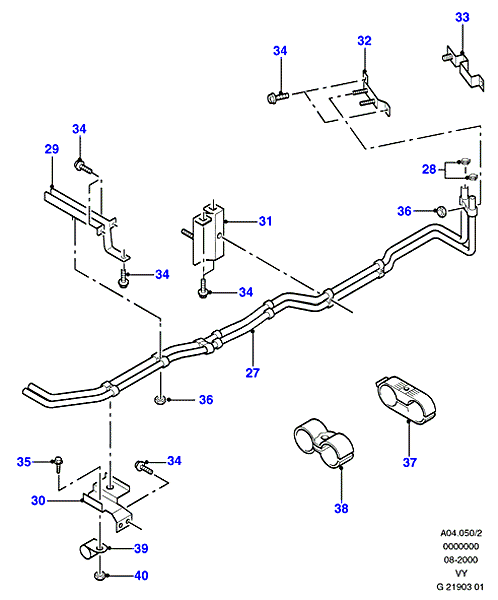 FORD 1 307 485 - Pompa acqua www.autoricambit.com