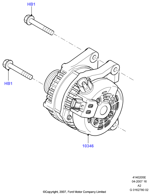 FORD 1684713 - Alternatore www.autoricambit.com