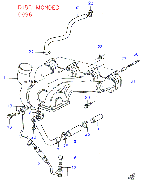 FORD 6177657 - Turbocompressore, Sovralimentazione www.autoricambit.com