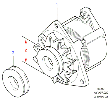 FORD 1 406 047 - Alternatore www.autoricambit.com