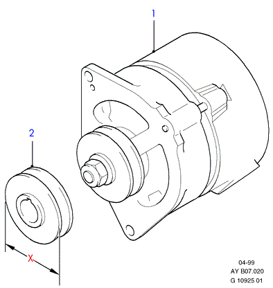 FORD 1406046 - Alternatore www.autoricambit.com