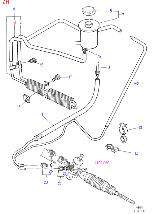 FORD 6897110 - Kit cinghie dentate www.autoricambit.com