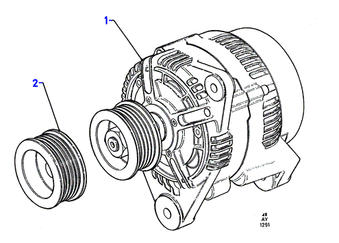 FORD 1 406 064 - Alternatore www.autoricambit.com