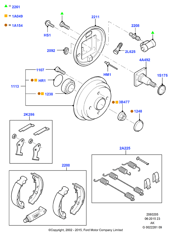 FORD 4886779 - Tamburo freno www.autoricambit.com