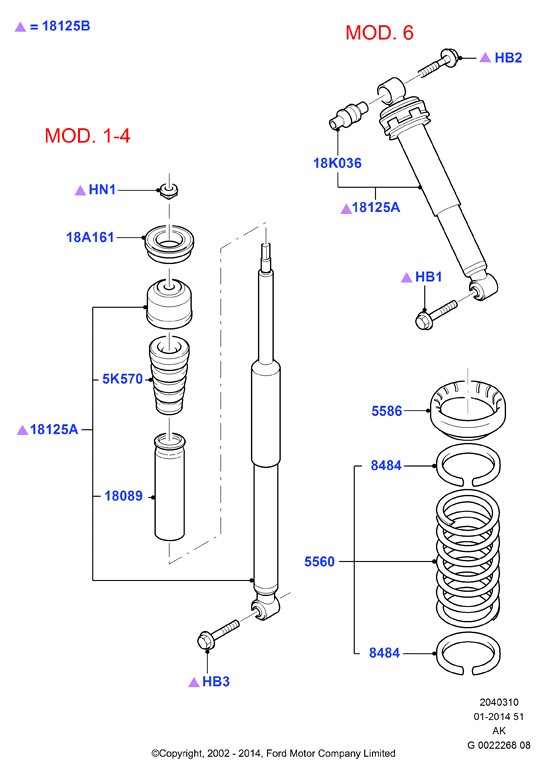 FORD 1061658 - Anello supporto, Cuscinetto supp. ammortiz. a molla www.autoricambit.com