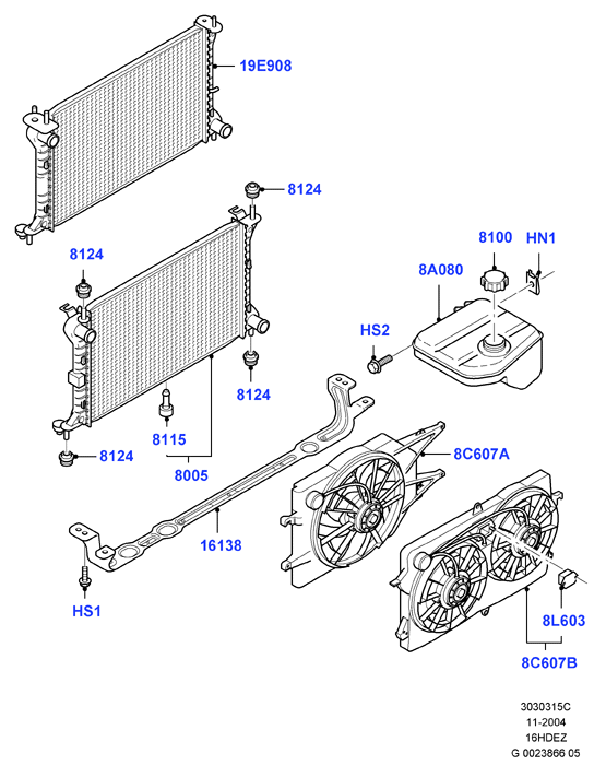 FORD 7370374 - Tappo, serbatoio refrigerante www.autoricambit.com