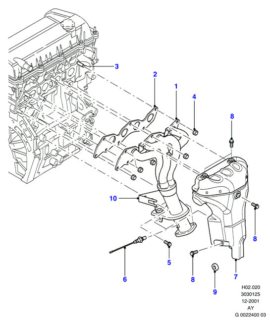 FORD 1 123 897 - Sonda lambda www.autoricambit.com