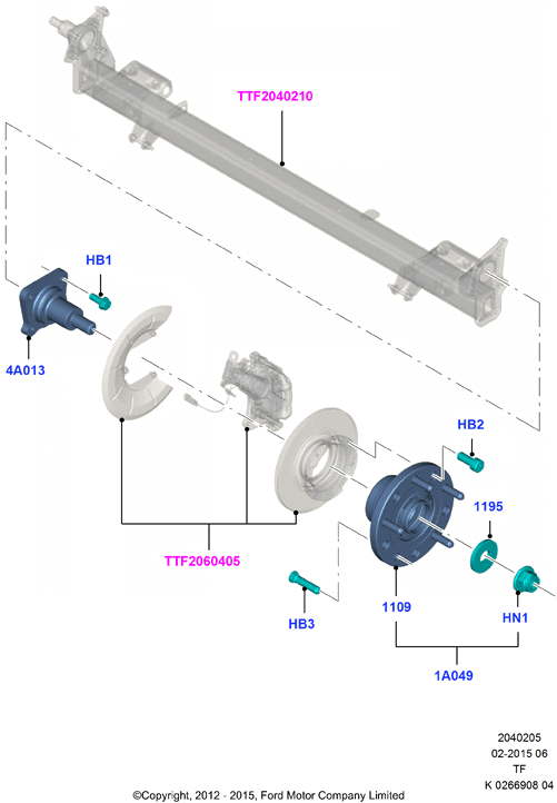 FORD 1763850 - Kit cuscinetto ruota www.autoricambit.com