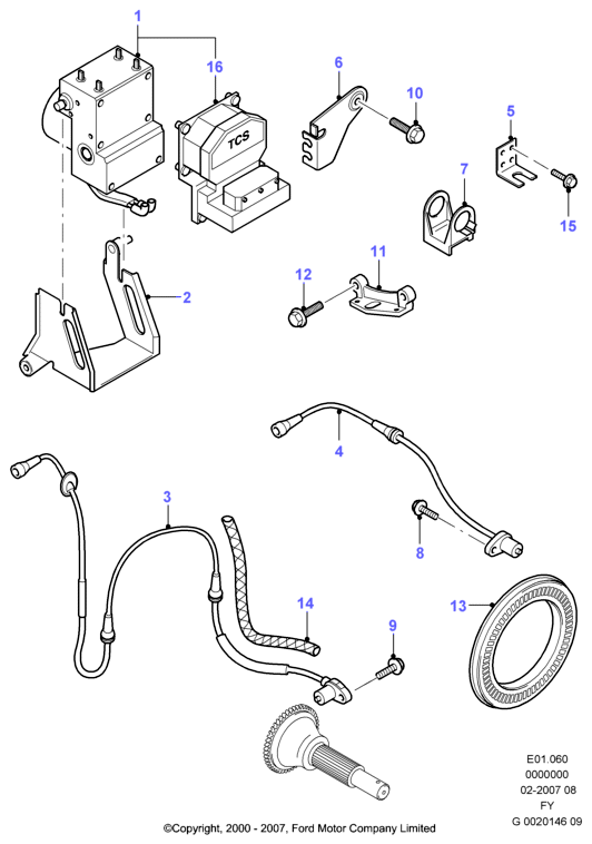 FORD 4856309 - Kit centralina www.autoricambit.com