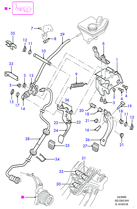 FORD 1 018 344 - Interruttore luce freno www.autoricambit.com