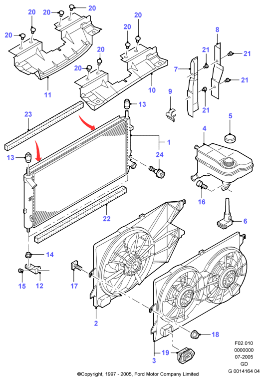 FORD 1047138 - Sensore, Regolazione valvola farfalla www.autoricambit.com