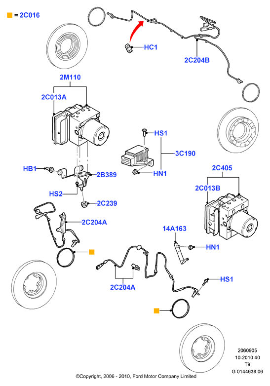 FORD 1479582 - Gruppo idraulico, Sistema frenante www.autoricambit.com