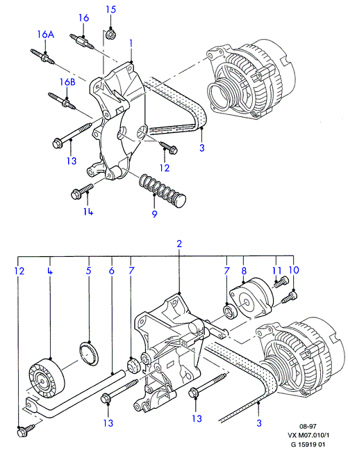 FORD 1029417 - Cinghia trapezoidale www.autoricambit.com