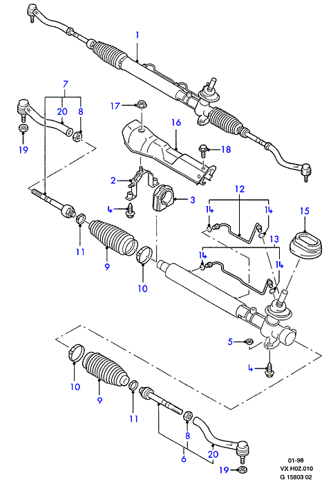 FORD 1092384 - Scatola guida www.autoricambit.com