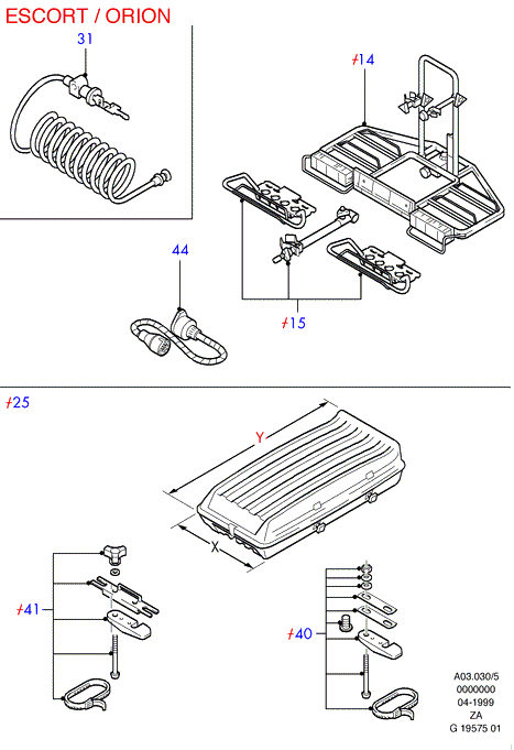 FORD 5028176 - Kit pastiglie freno, Freno a disco www.autoricambit.com