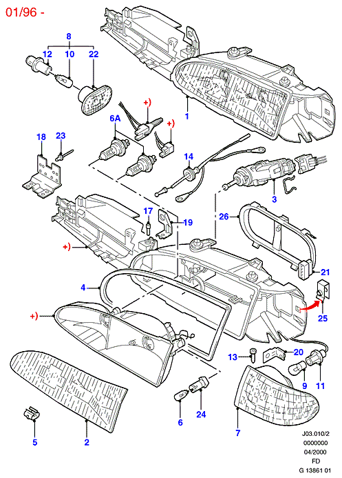 FORD 1059110 - Indicatore direzione www.autoricambit.com