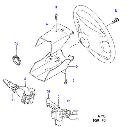 FORD 1013555 - Flessibile del freno www.autoricambit.com