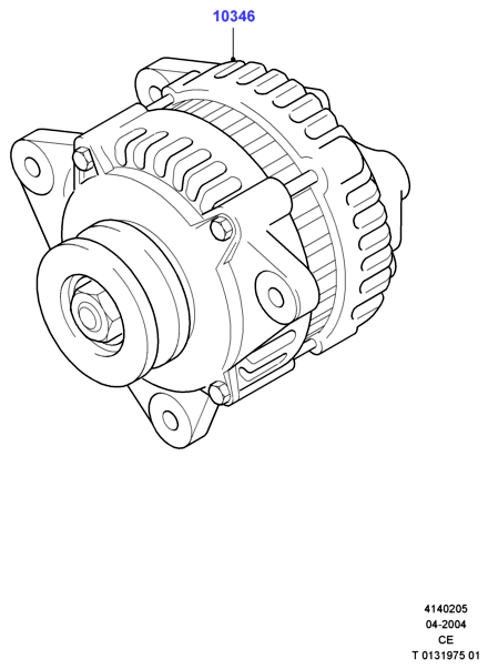 FORD 1 071 418 - Alternatore www.autoricambit.com