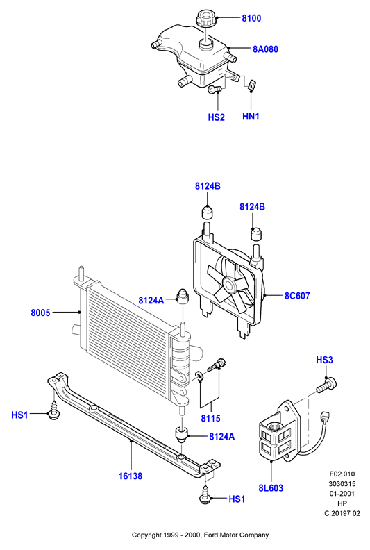 FORD 1102678 - Serbatoio compensazione, Refrigerante www.autoricambit.com