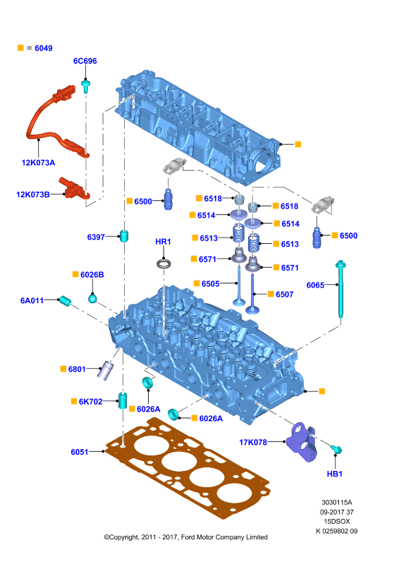 FORD 1866401 - Generatore di impulsi, Albero a gomiti www.autoricambit.com