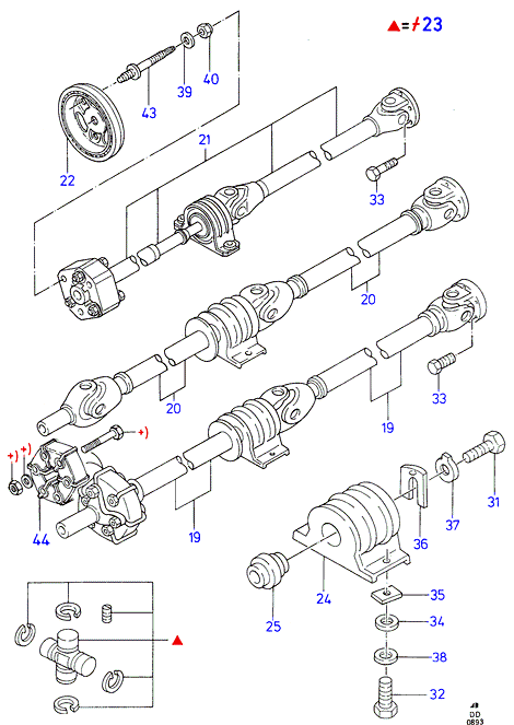 FORD 1 016 761 - Cuffia, Semiasse www.autoricambit.com