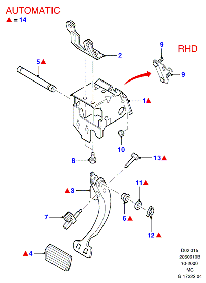 FORD 1 088 170 - Interruttore luce freno www.autoricambit.com