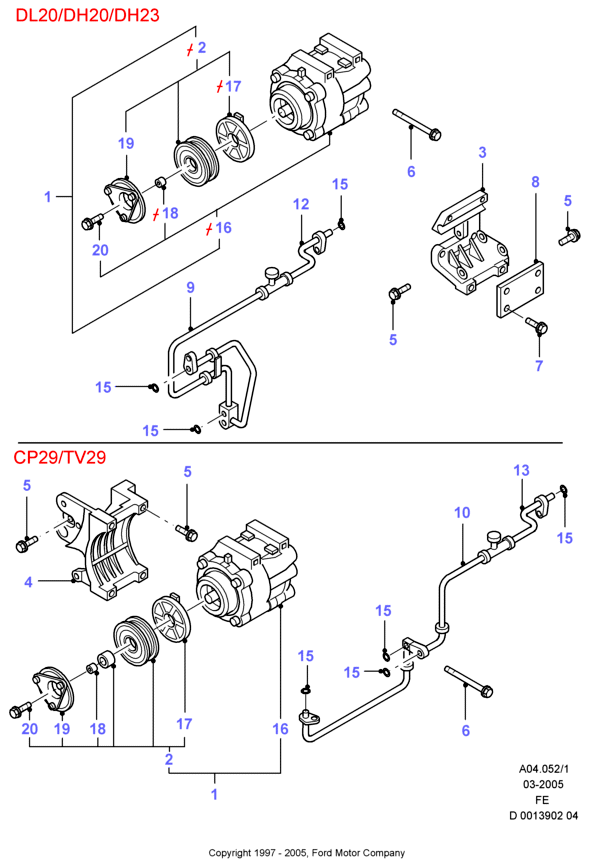 FORD 4807088 - Compressore, Climatizzatore www.autoricambit.com